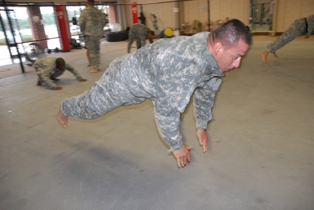 Combatives team gears up for contest