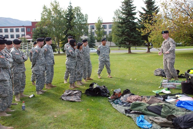 Soldiers learn to play safe in the Last Frontier