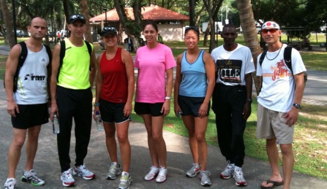 USARPAC Soldiers run in Singapore Army Half Marathon