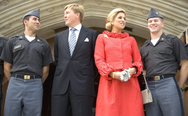 Dutch Royal Family visits West Point