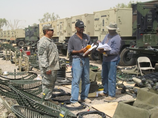 Forecasting a massive equipment tsunami, special project oversees orderly drawdown from Iraq