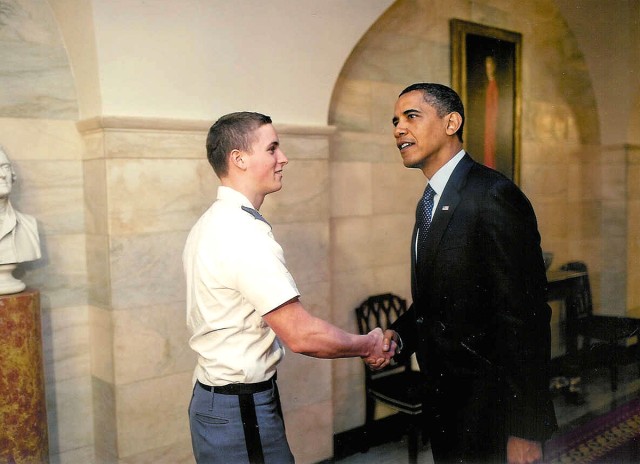 Secret Service AIAD leads to meeting with President for West Point Cadet
