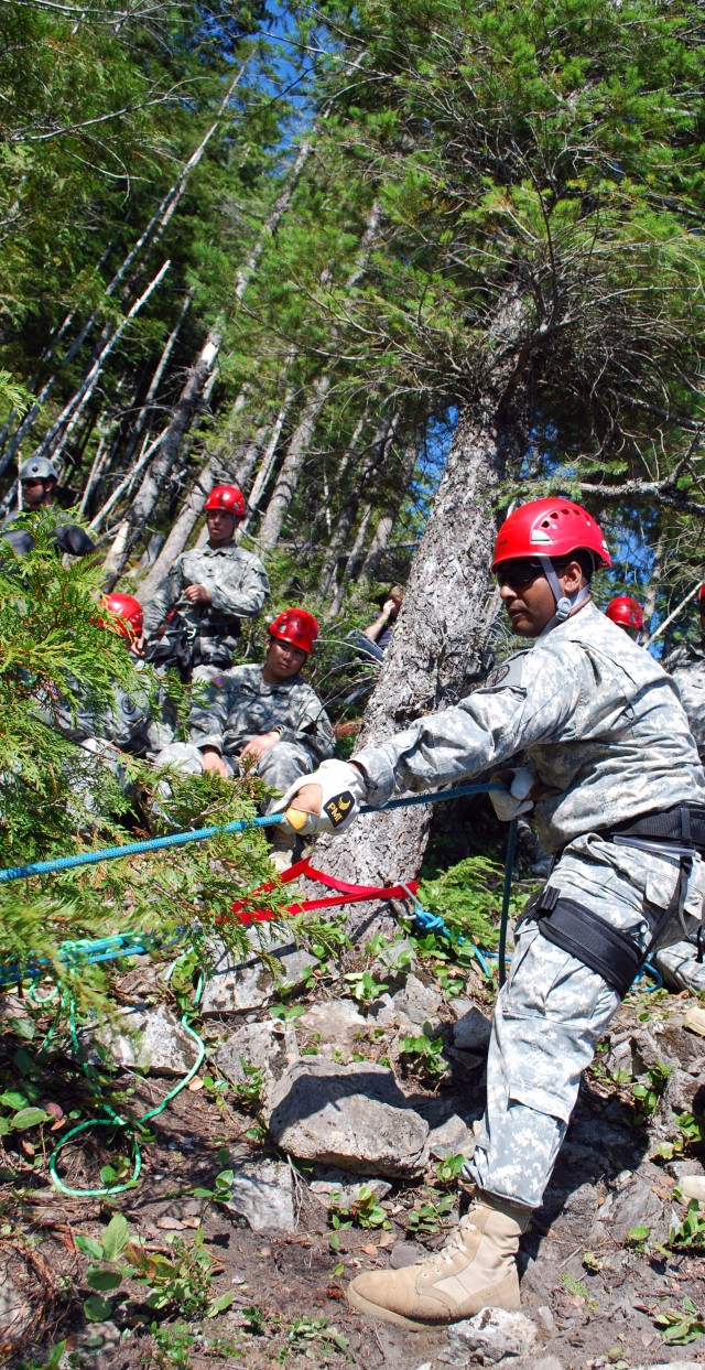 High-angle training 3