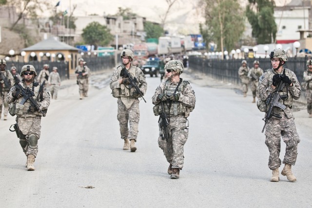 AF/PAK Border Foot Patrol