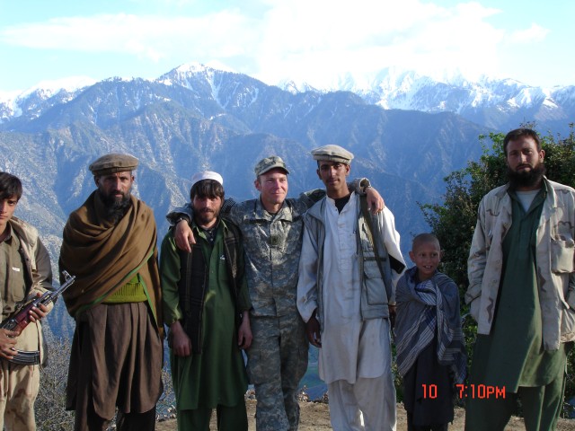 Monti in Afghan mountains