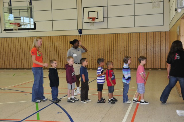 AFC brings kindergarten boot camp to Grafenwoehr