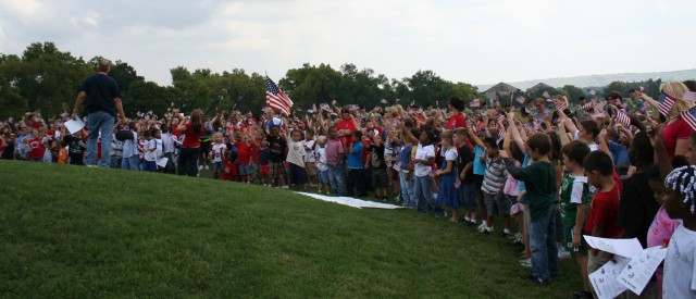 Fort Riley children remember Sept. 11 with &#039;Freedom Walk&#039;