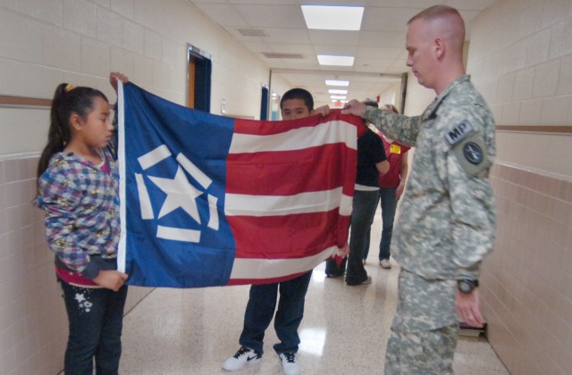 Students and Soldiers team up for Sept. 11 ceremony