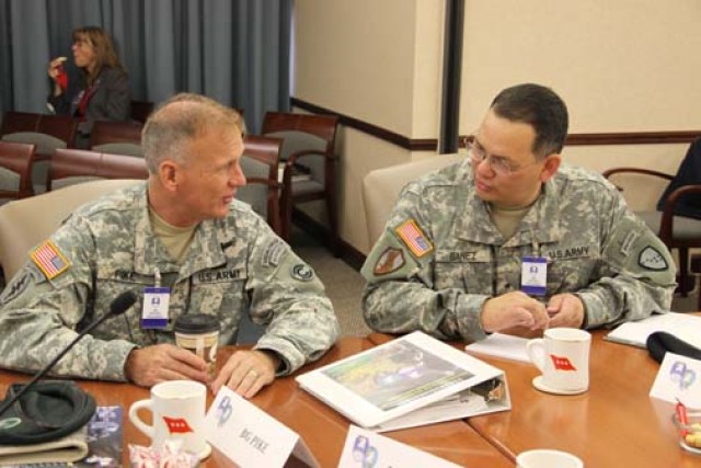 A group of approximately 70 military and civilian personnel were briefed in the areas of cyber, missile defense and space at the 2009 Command Training Conference Sept. 14-18 at the U.S. Army Space and Missile Defense Command/Army Forces Strategic...