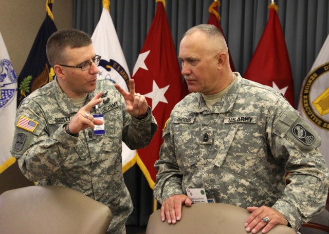 A group of approximately 70 military and civilian personnel were briefed in the areas of cyber, missile defense and space at the 2009 Command Training Conference Sept. 14-18 at the U.S. Army Space and Missile Defense Command/Army Forces Strategic...