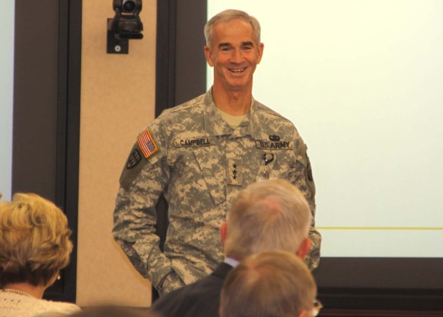 A group of approximately 70 military and civilian personnel were briefed in the areas of cyber, missile defense and space at the 2009 Command Training Conference Sept. 14-18 at the U.S. Army Space and Missile Defense Command/Army Forces Strategic...