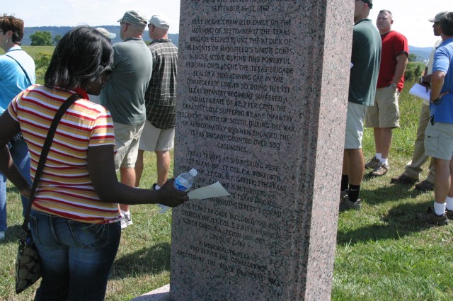 Fort Meade staffers step back in history at Antietam 