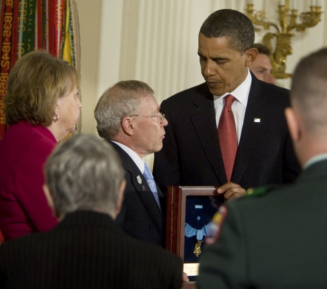 President awards Medal of Honor 