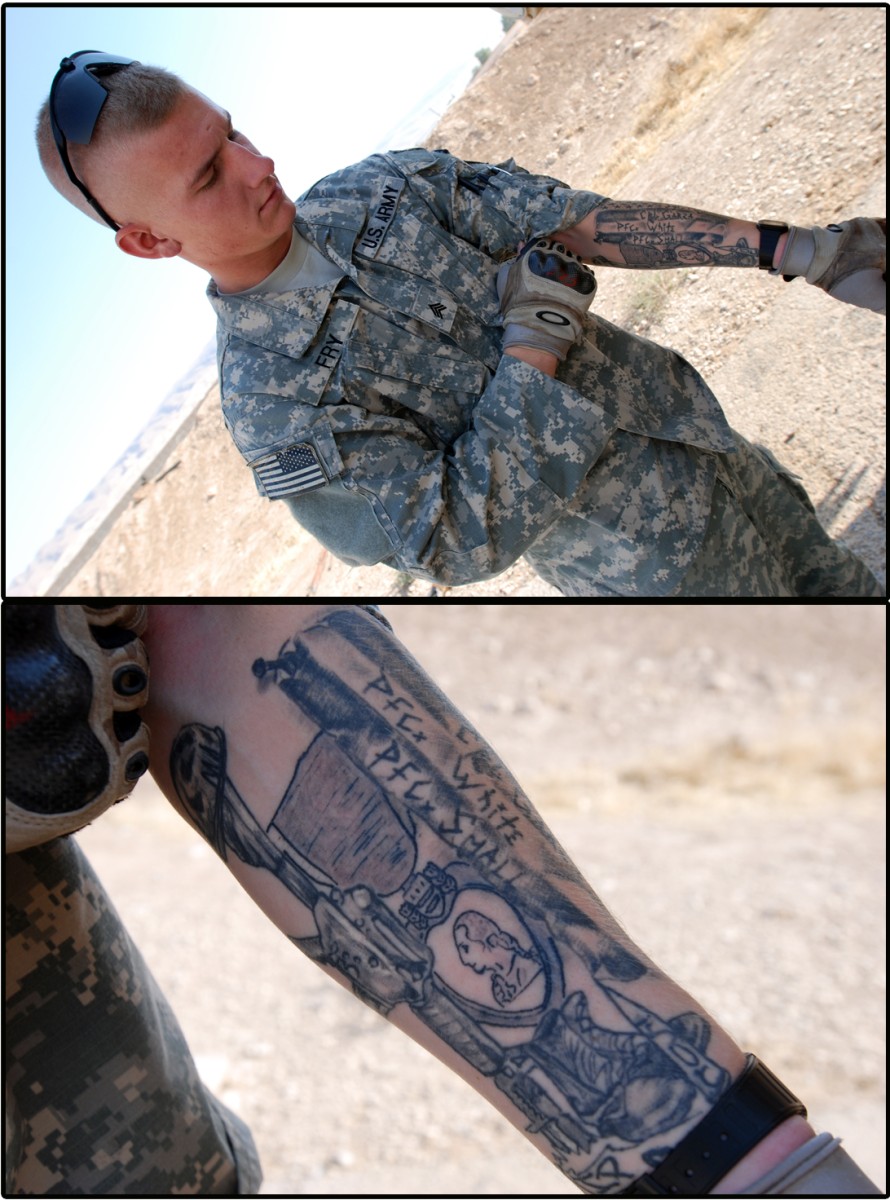 Tattoos and the Army: a long and colorful tradition