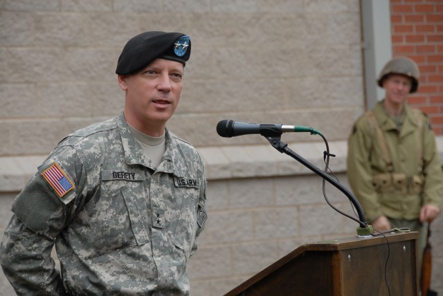 Gerety takes over &quot;Wildcat&quot; lair during ceremony