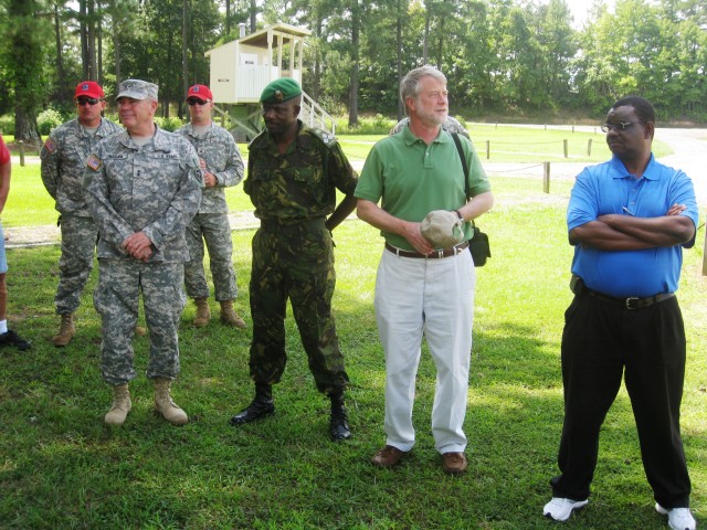 North Carolina National Guard hosts Botswana Defence Force officers