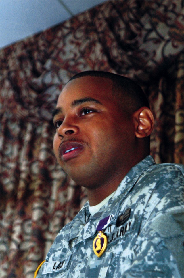Soldier honored for bravery and sacrifice
