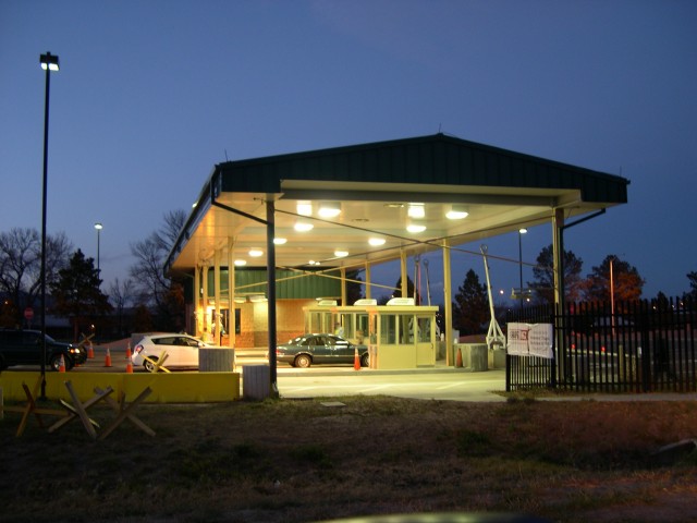 Updated Fort Carson gate