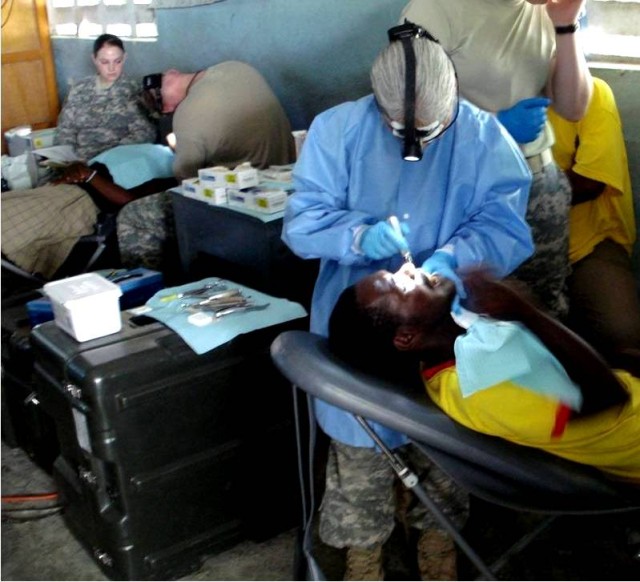 Members of U.S. Army South team treat more than 7200 patients in Haiti