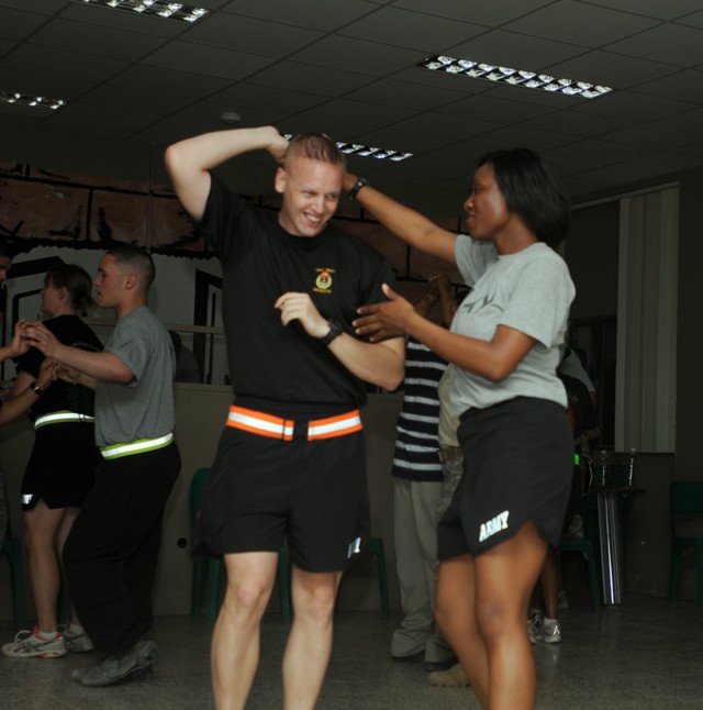 Deployed Soldier uses Salsa dancing to help cope with combat environment