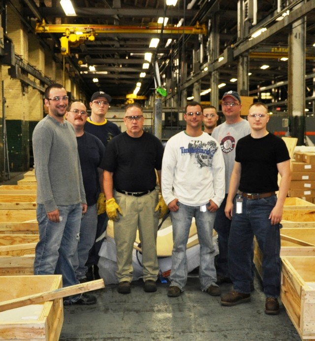 Watervliet Arsenal apprentices start at the ground floor