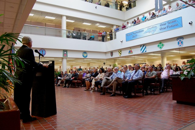 FORSCOM Town Hall features hard data, &quot;RED&quot; Boxes