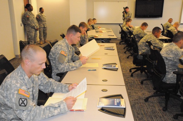 Test-Taking at Best Warrior