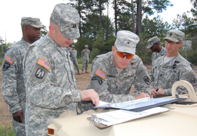 D Battery Soldiers drive training mission for combat advisors