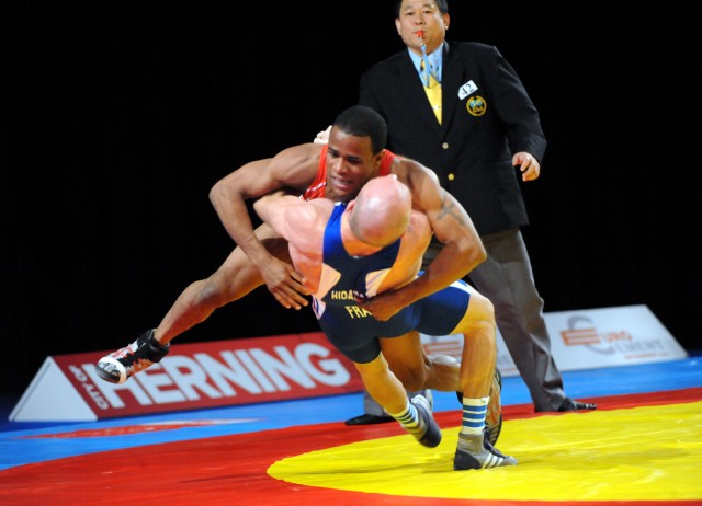 Davis in World Wrestling Championships