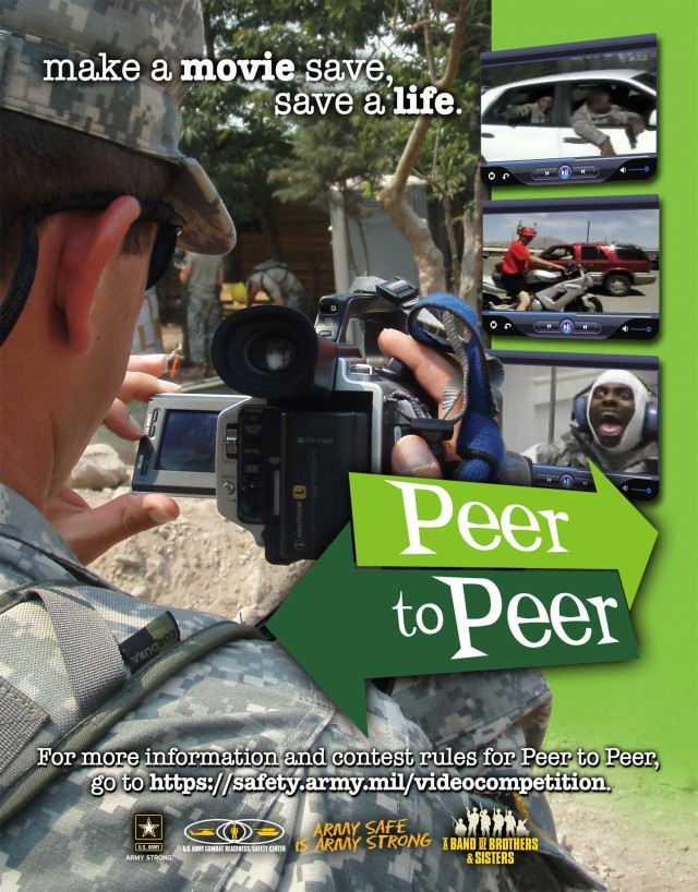 Peer to Peer encourages Soldiers to &#039;make a movie, save a life&#039;