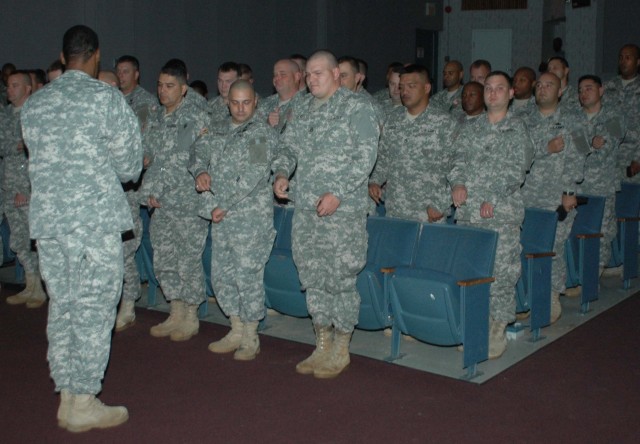 59th Ordnance Brigade patch ceremony