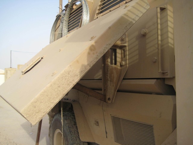 Deployed sergeant&#039;s MRAP invention may be mass produced