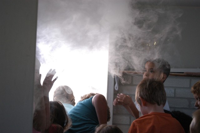 Kids learn fire prevention so they don't get burned