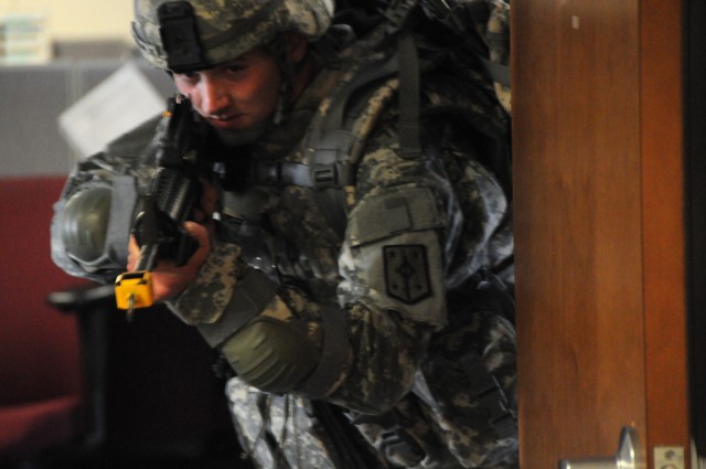 Henderson in Urban Warfare Orienteering