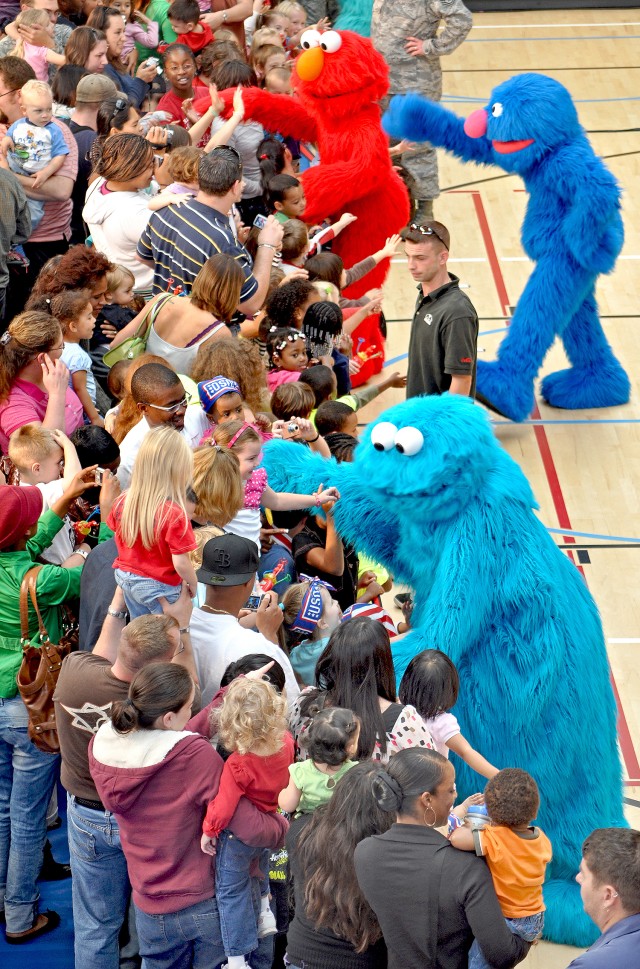 Sesame Street brings smiles to Wiesbaden youths