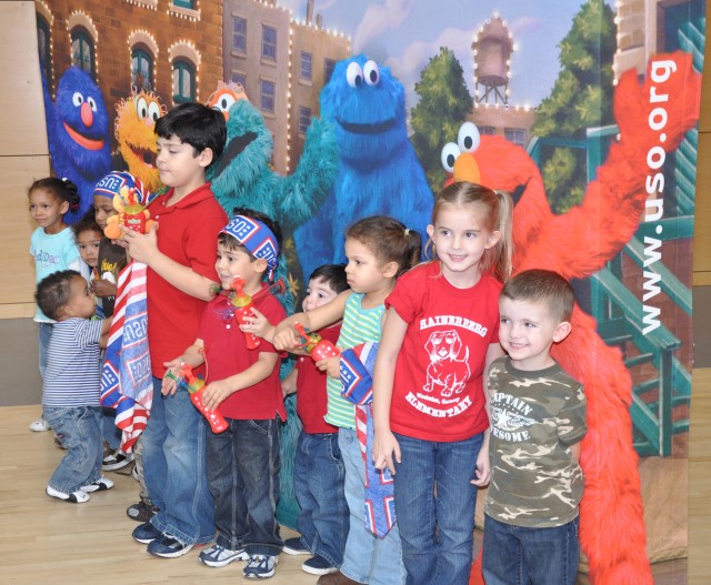 Sesame Street brings smiles to Wiesbaden youths