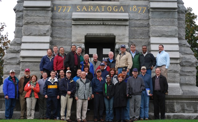 RDECOM conducts staff ride to Saratoga