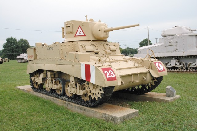 U.S. Light Tank, M3A1 (Stuart)-British MK 