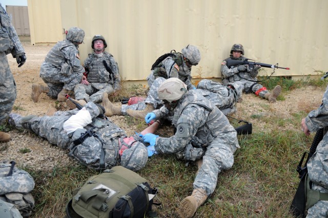 Combat medic course