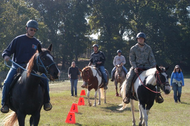 Horse therapy gallops toward helpful transitions