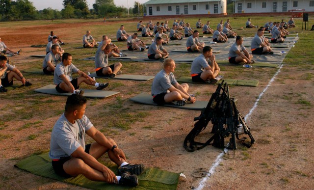 Soldiers learn to connect mind, body, soul through breathing 