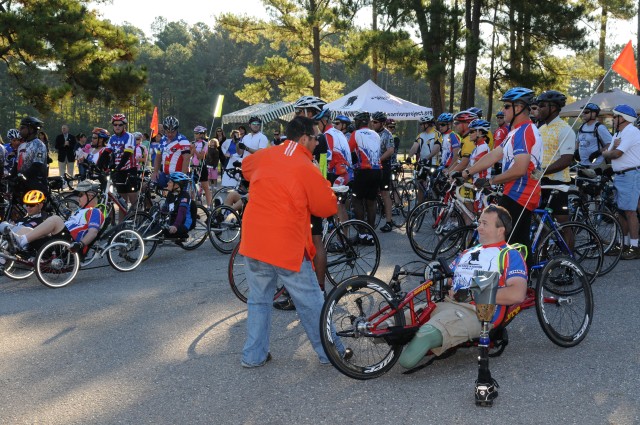 Wounded warriors lead the way
