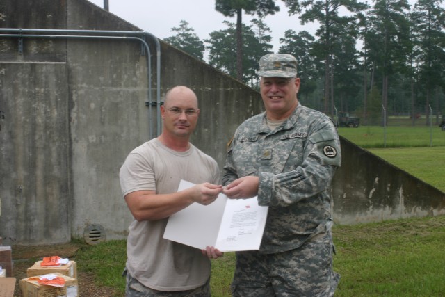 National Guardsman Keeps Ammo Moving