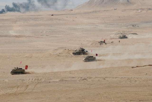Bright Star 09 Combined Arms Live Fire Exercise