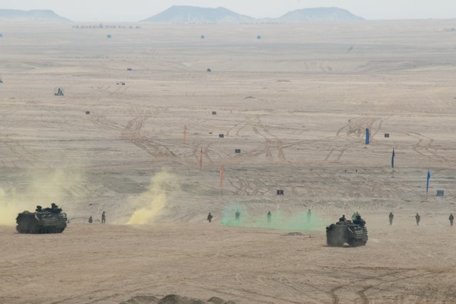 Bright Star 09 Combined Arms Live Fire Exercise