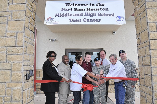 Teen Center Ribbon Cutting
