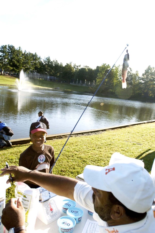Fort McPherson hosts Youth Fishing Rodeo