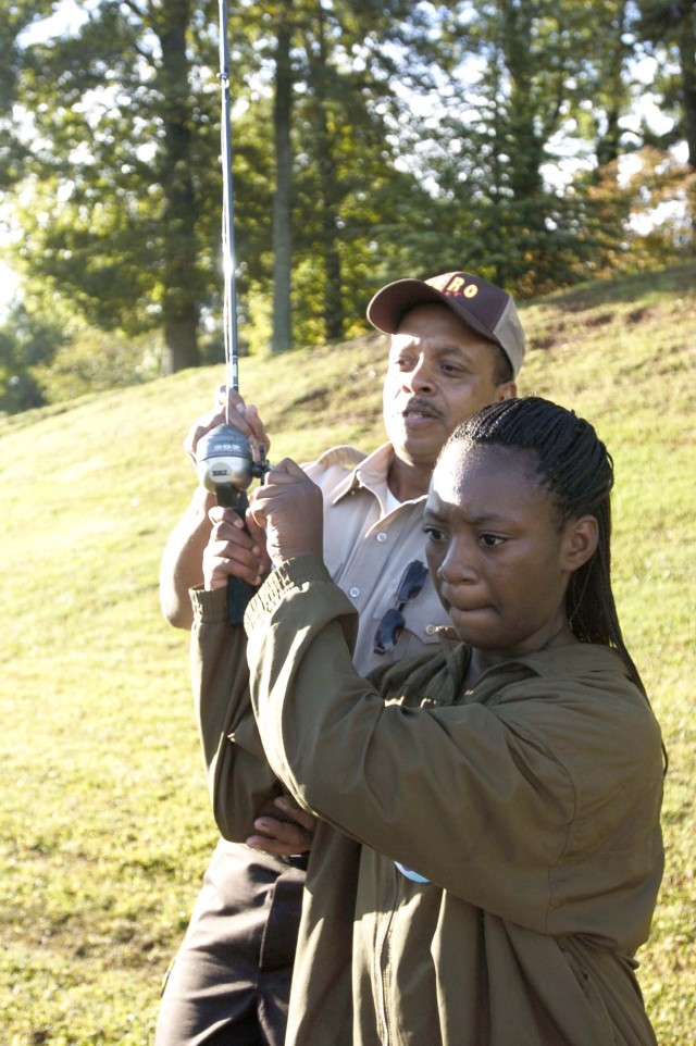 Fort McPherson hosts Youth Fishing Rodeo