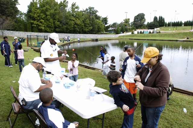 Fort McPherson hosts Youth Fishing Rodeo