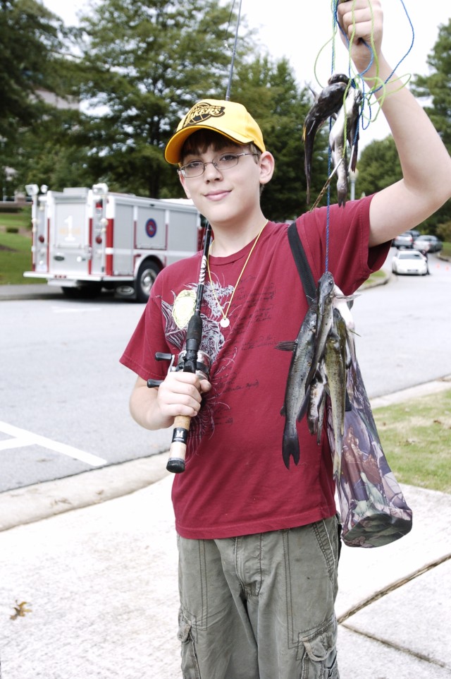 Fort McPherson hosts Youth Fishing Rodeo